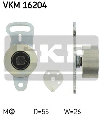 VKM 16204 SKF Ролик модуля натягувача ременя1